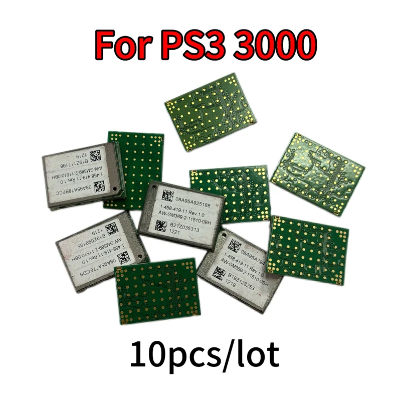 

10pcs/lot Original Wireless Bluetooth Module Chip for PS3 3000 AW-GM389-2-11510-0BH PS3 Slim CECH-3000 Console Wifi Board