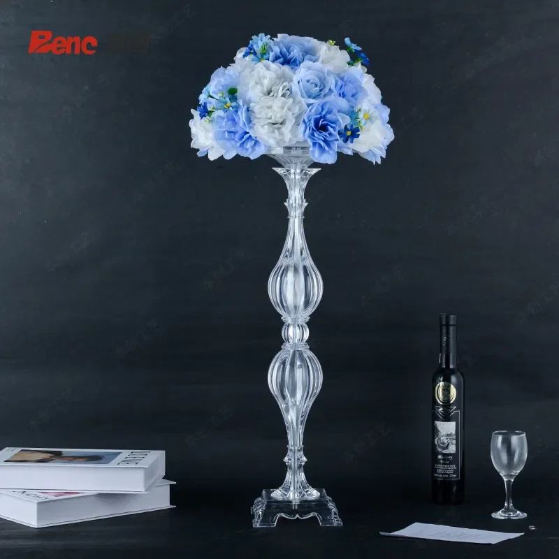 European Acrylic Flower Vase Birthday Engagement Wedding Background Wall Decor Hotel Dining Table Centerpiece Arrangement