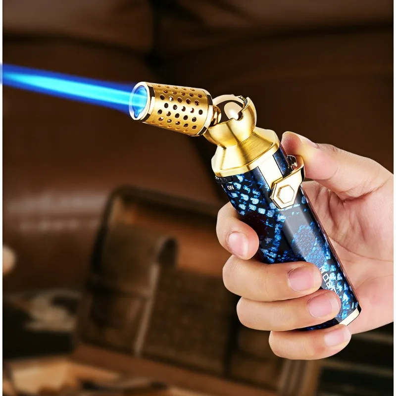 

JOBON Kitchen Outdoor BBQ Igniter Rotating Nozzle Direct Jet Spray Gun Lighter Igniter with Safety Lock Lighter Tool