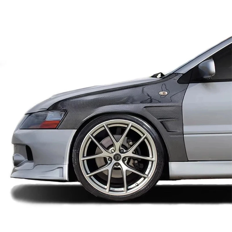 Aile de voiture en fibre de carbone de haute qualité style HC pour Lancer Evolution EVO 8