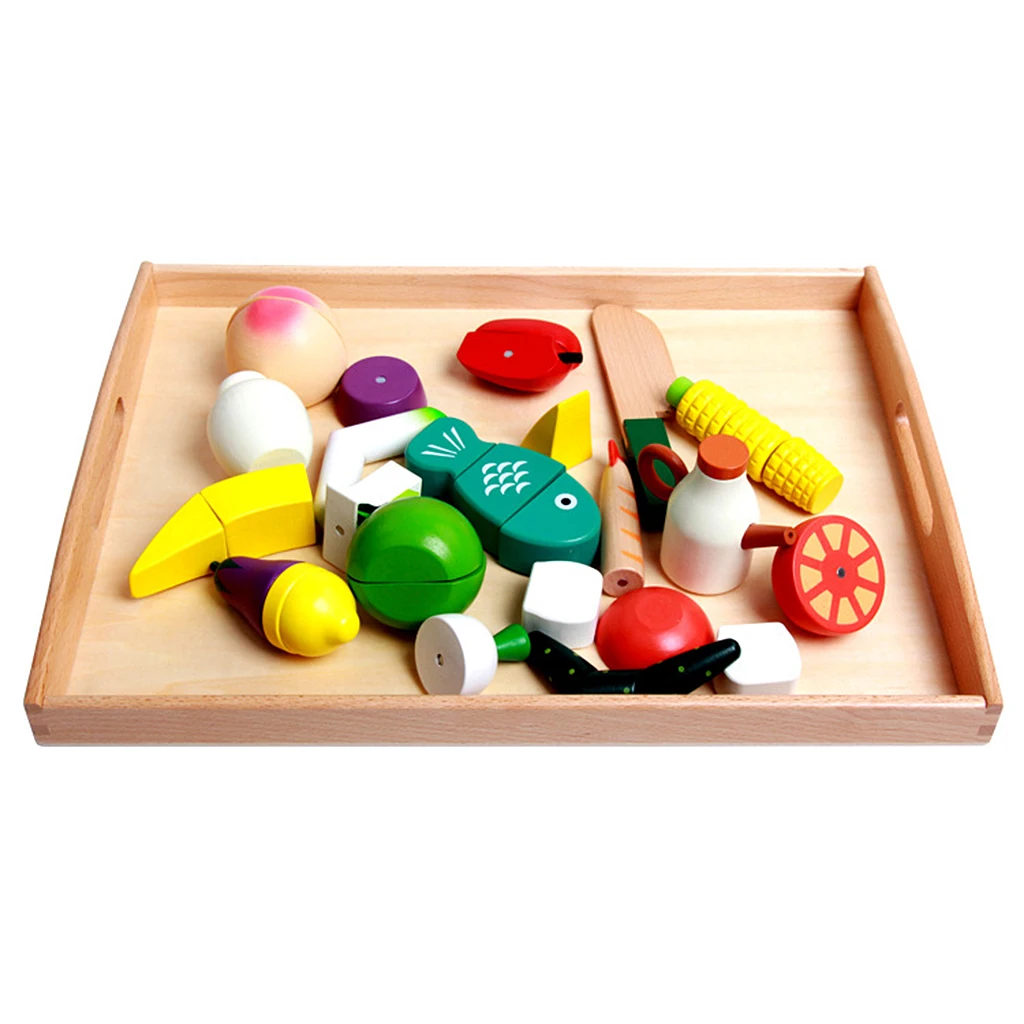 Montessori Basic Pouring Kit Early Learning Toy Wooden Educational Material for Kids Preschool Skills Practice