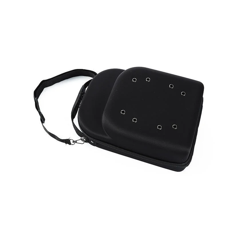 

-AT37 Baseball Hat Travel Bag Baseball Cap Travel Case Storage Carrier Box Display Bag Eva Baseball Cap Carrying Bag