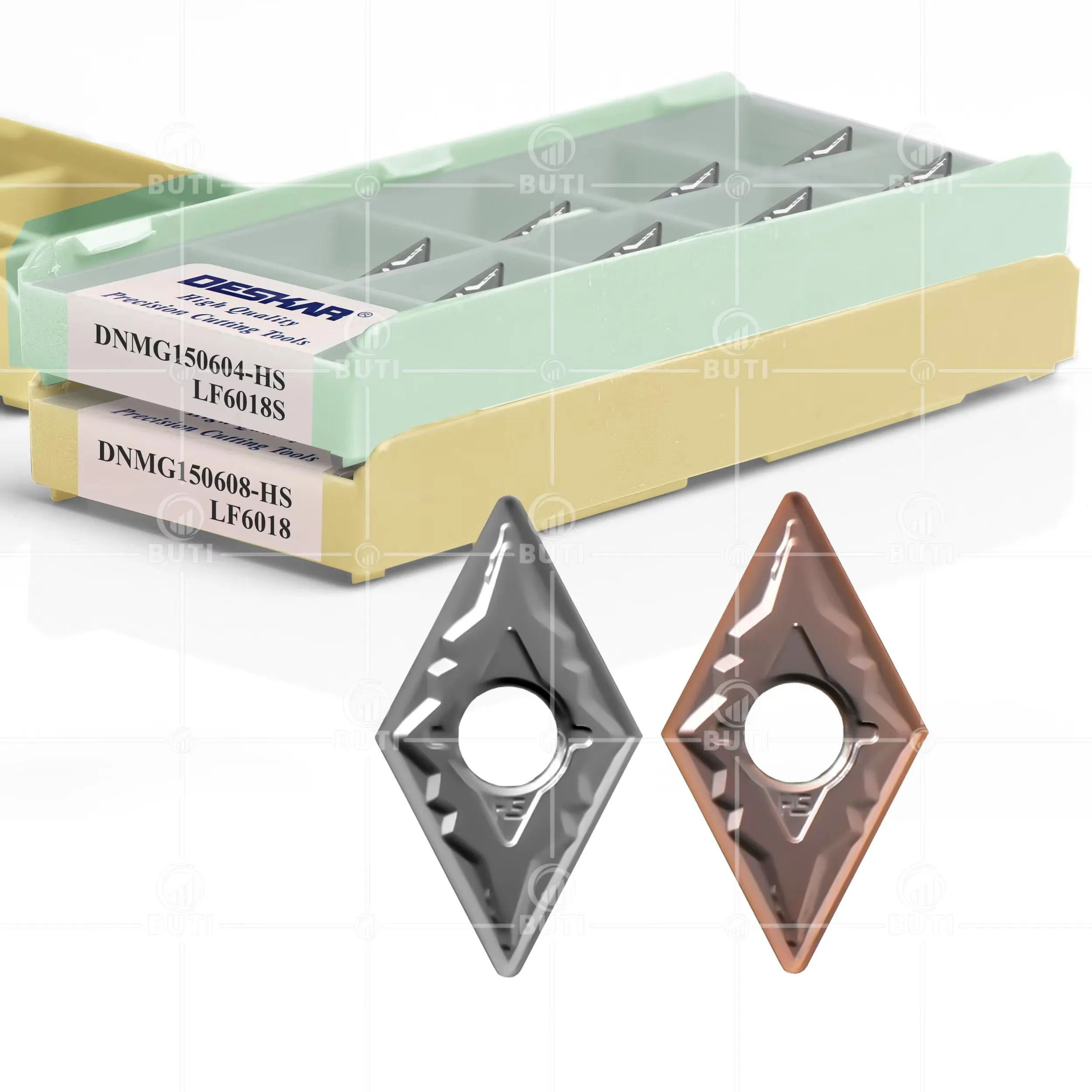 DESKAR 100% أصلي DNMG 150604 /08-HS DNMG 150604   R/08R-VF DNMG 150606   L-VF LF6018 LF6118 مخرطة CNC أداة شفرة جزء مادة سبيكة