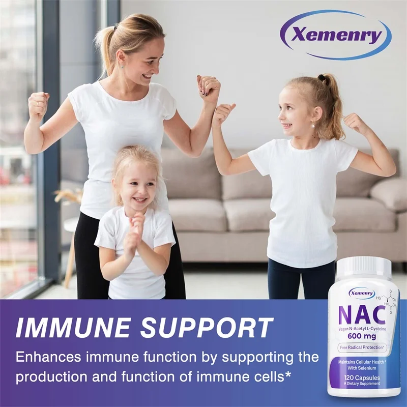 NAC - Intracellular Antioxidant Complex, Promotes Cleansing, Detoxification and Repair, Antioxidant