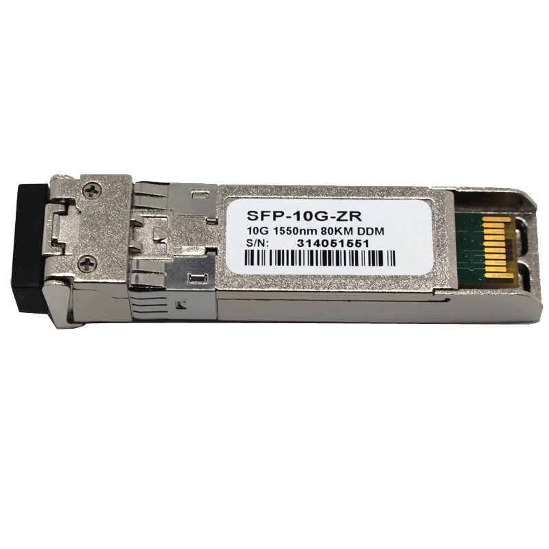 

Hot Fiber Optical Transceiver Module 10G 80km 1550nm SFP+ Module With LC Connecctors