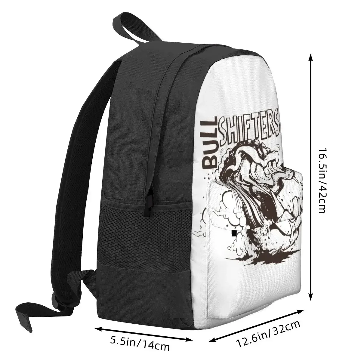 Bull Shifters Essential Backpacks Boys Girls Bookbag Students School Bags Cartoon Kids Rucksack Laptop Rucksack Shoulder Bag