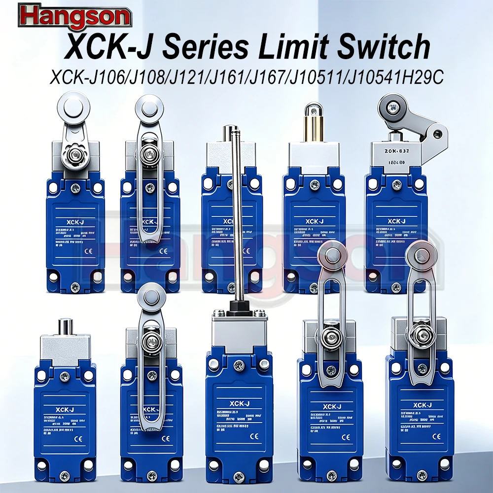 XCK-J10541 Limit Switch IP66 Waterproof Metal Housing Travel Switch with Silver SPDT for CNC Machine Conveyor Lift Equipment