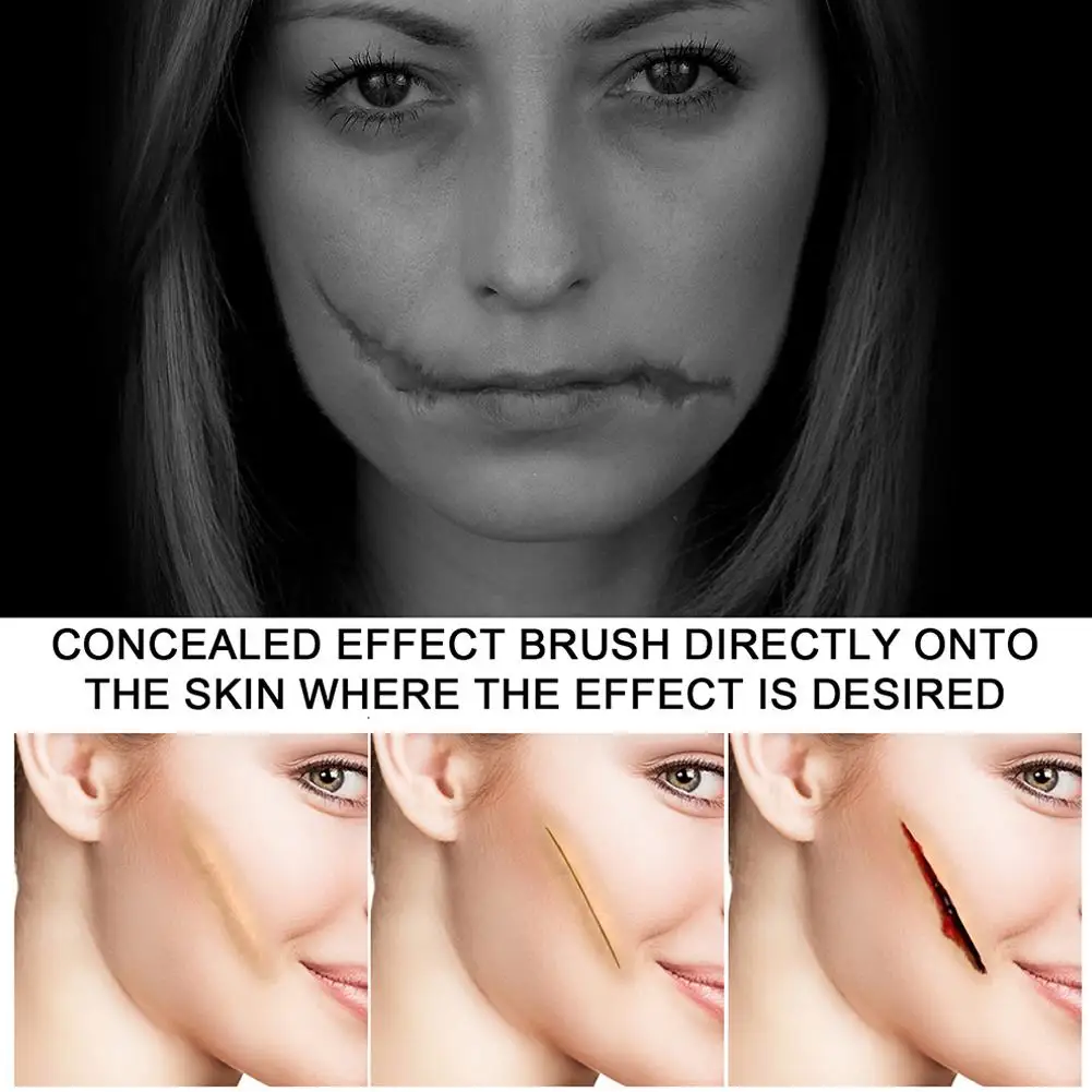 سائل مكياج واقعي، سائل للمكياج، سائل واقعي لمستحضرات التجميل، مؤثرات خاصة، سائل للتلفزيون والهالوين 15 مل #5