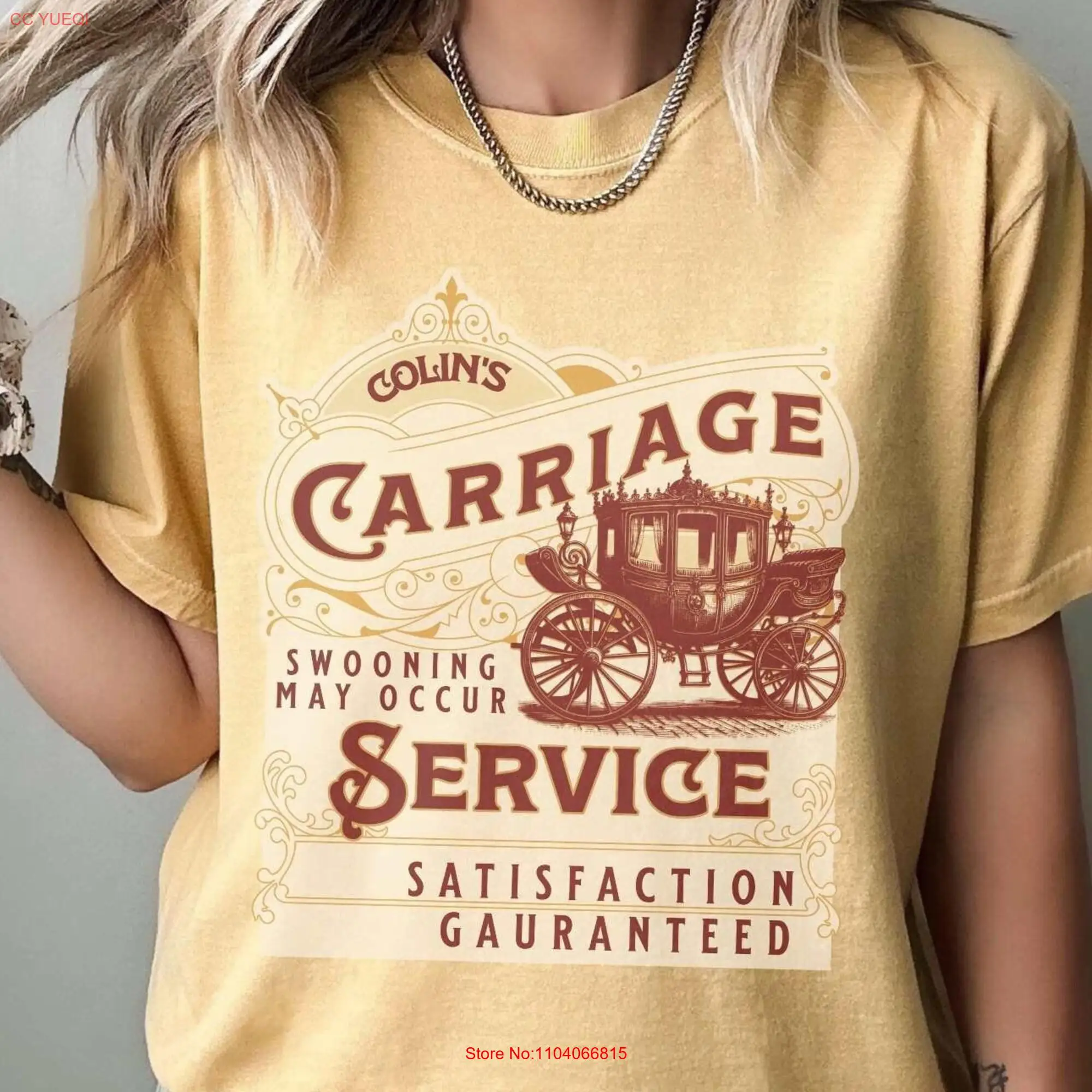 Penelope Colin Season 3 T Shirt Comfort Colors Carriage Scene Lady Featherington Book for Her Oversized Regency Aesthetic