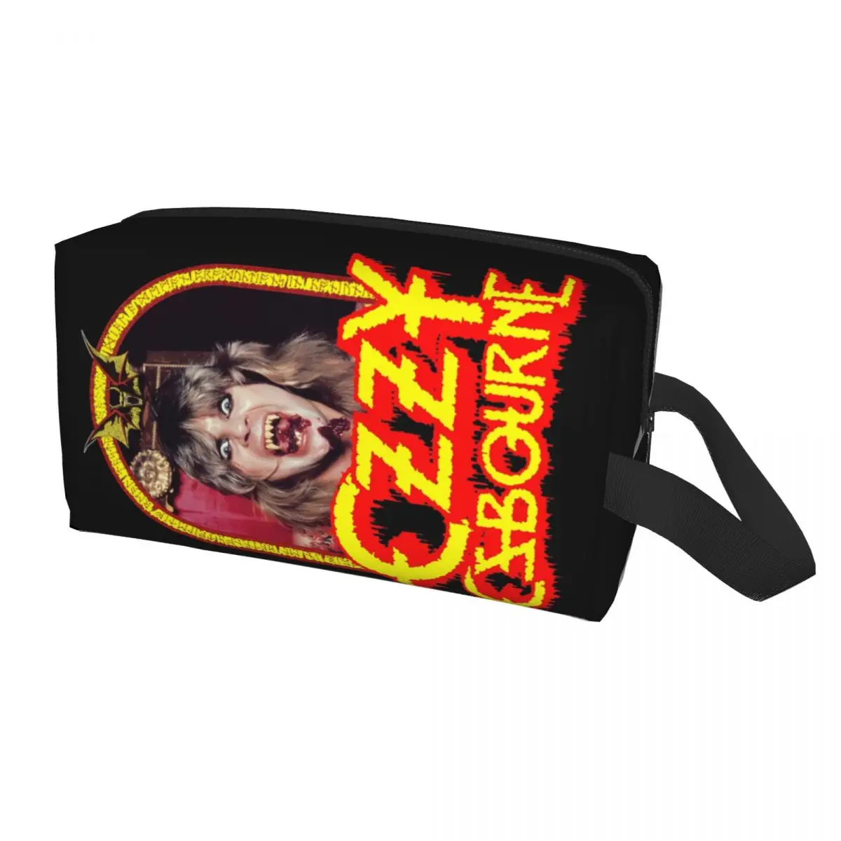 Ozzy Osbourne British Rock Heavy Metal Singer Toiletry Bag Women Cosmetic Makeup Organizer Ladies Beauty Storage Dopp Kit Box