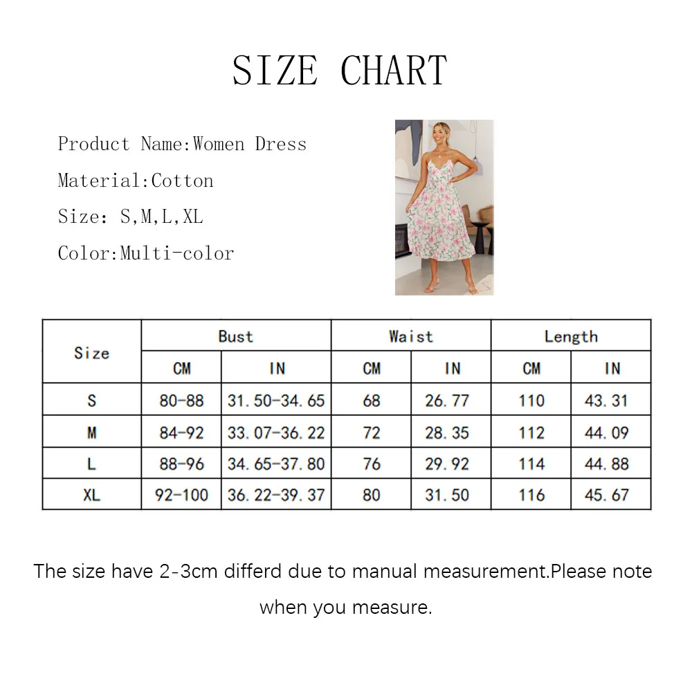 ผู้หญิงสลิงเซ็กซี่ฤดูร้อน Floral V คอหลวมยาวชุดปาร์ตี้ชุดวินเทจดอกไม้ชุดสวมใส่อย่างเป็นทางการสำหรับผู้หญิง