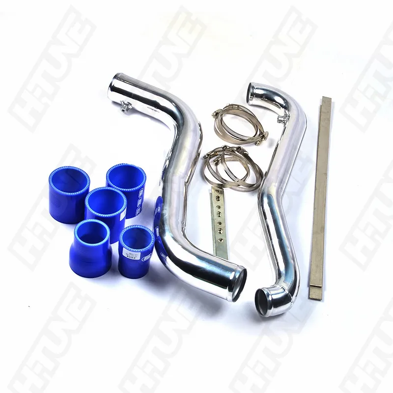 510x230x65 Intercooler + Original Intercooler Piping Pipe Kits for Triton ML MN L200 Diesel 2.5L 05-14