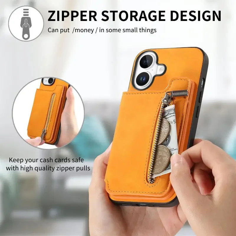 For OPPO A3/A2/A1/A58/A78/Find X8/X7/Reno12 11 Pro/Realme 13 12 11/P1/C65/Narzo 70/60x/N65 Detachable Magnetic Wallet Card Cover