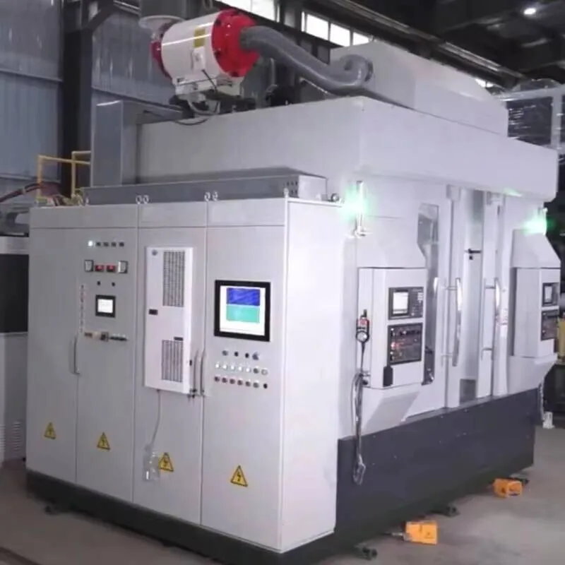 Dual Station Vertical Camshaft Quenching Machine Nova Induction Hardening Equipment For Laboratory