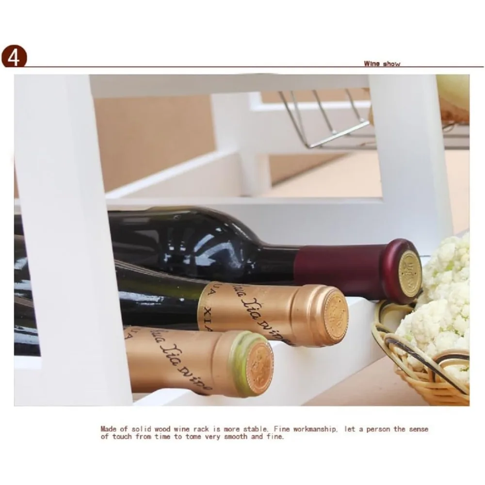 Rolling Wood Kitchen Island Cart Storage Trolley: A Stylish & Practical Addition thumbnail
