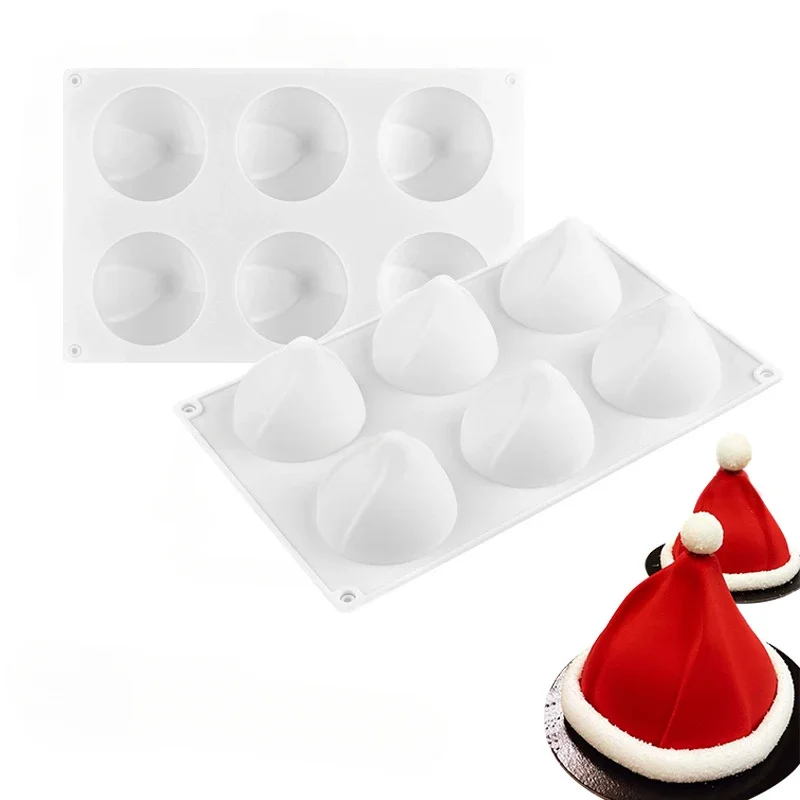 

Christmas Pastry Silicone Mold For mousse cake Oriental Pastry Chocolate Shape Dessert Pudding Mousse Cake Baking Mould