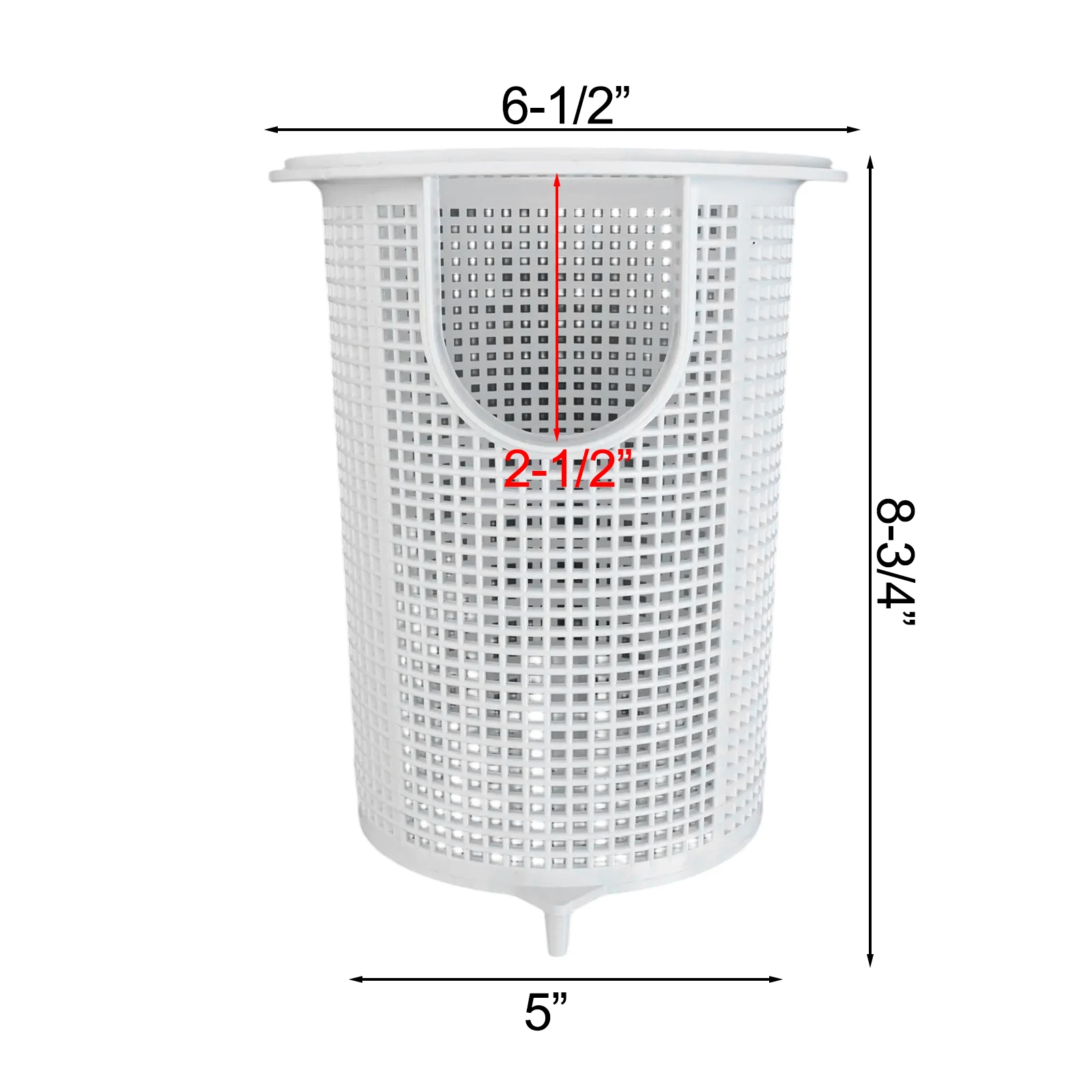 For Ultra Flow V38-185 Replacement Basket for Pool Filtration Equipment Designed to Maintain Optimal Water Flow