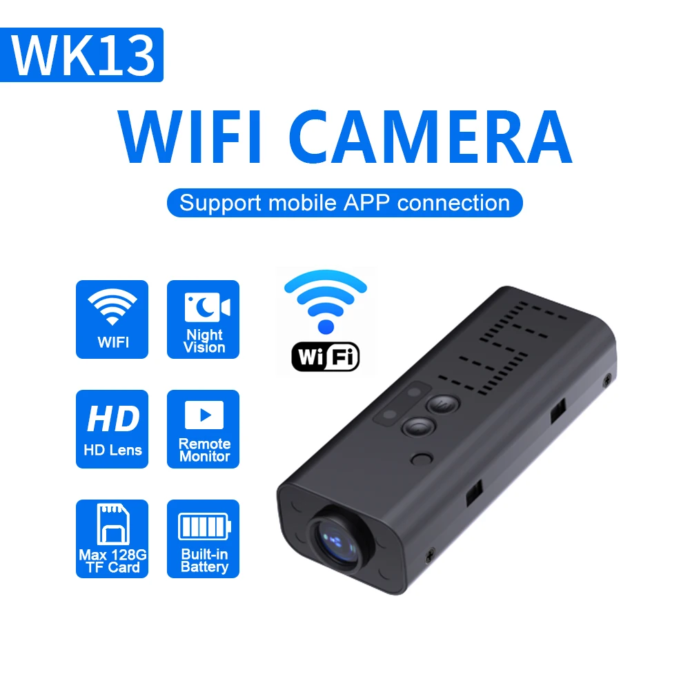 

Lnhaa WK13 HD Wifi Camera Surveillance Home Indoor Audio Wireless Camera IPC HD CCTV Video Security Protection IP Monitor