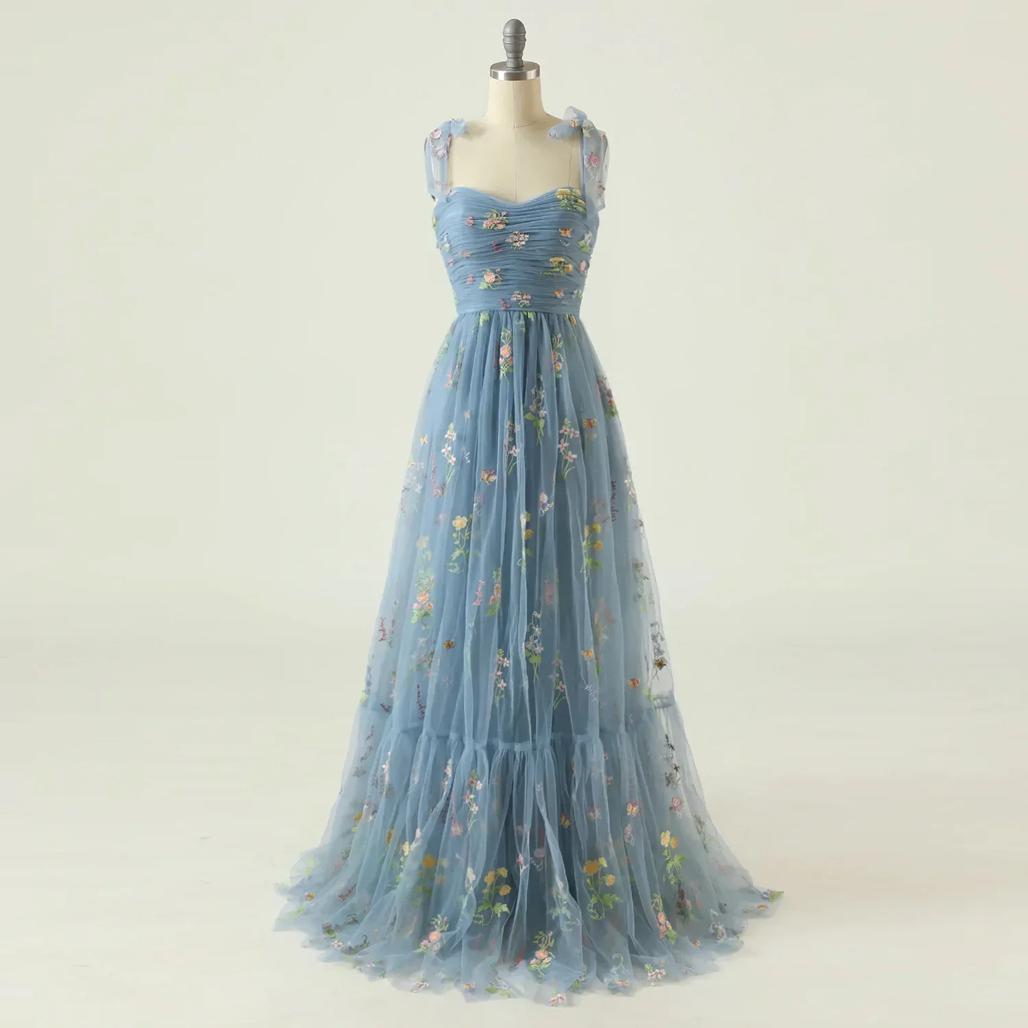 

2026 Elegant Party Dress Prom Dresses Mint Green Adjustable Straps Shiny Love Tulle Tea Length Wedding Party Graduation Dress