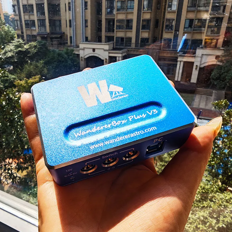 Astronomy Power Management Box V3 Generation with DC+USB HUB Input V/A Detection WandererBox for Astrophotography