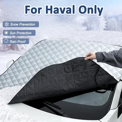 For Haval Jolion H2S H4 H7 H9 H6 H6 Coupe H6S F5 F7 F7X Car Front Windshield Sunshade Prevention Snow Shield Waterproof Cover