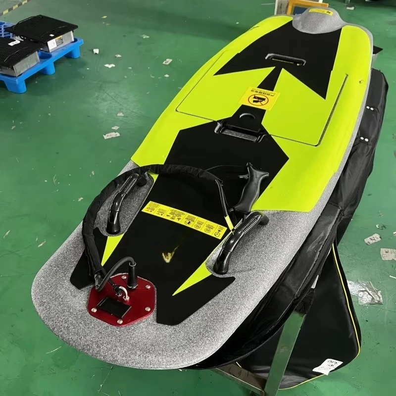High Quality Electric Powered Surfboard Rush Wave G4 Water Sports Surf Board Electric High-Speed Professional Underwater Scooter view 4