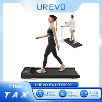 UREVO Spacewalk E4 URTM026 Treadmill 1-6KM/h Speed, 120kg Max Load, 102*38cm Walking Area Double Shock Absorption Remote Control