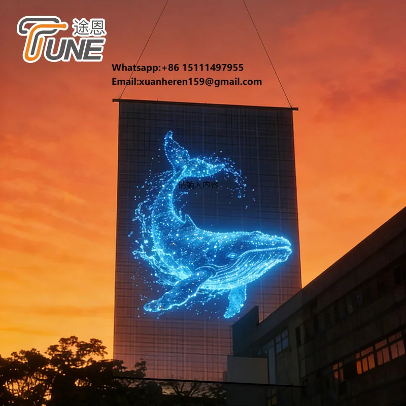 Customizable LED Flying Magic Carpet Screen Seamless Splicing Display for Drone Light Show and Brand Events