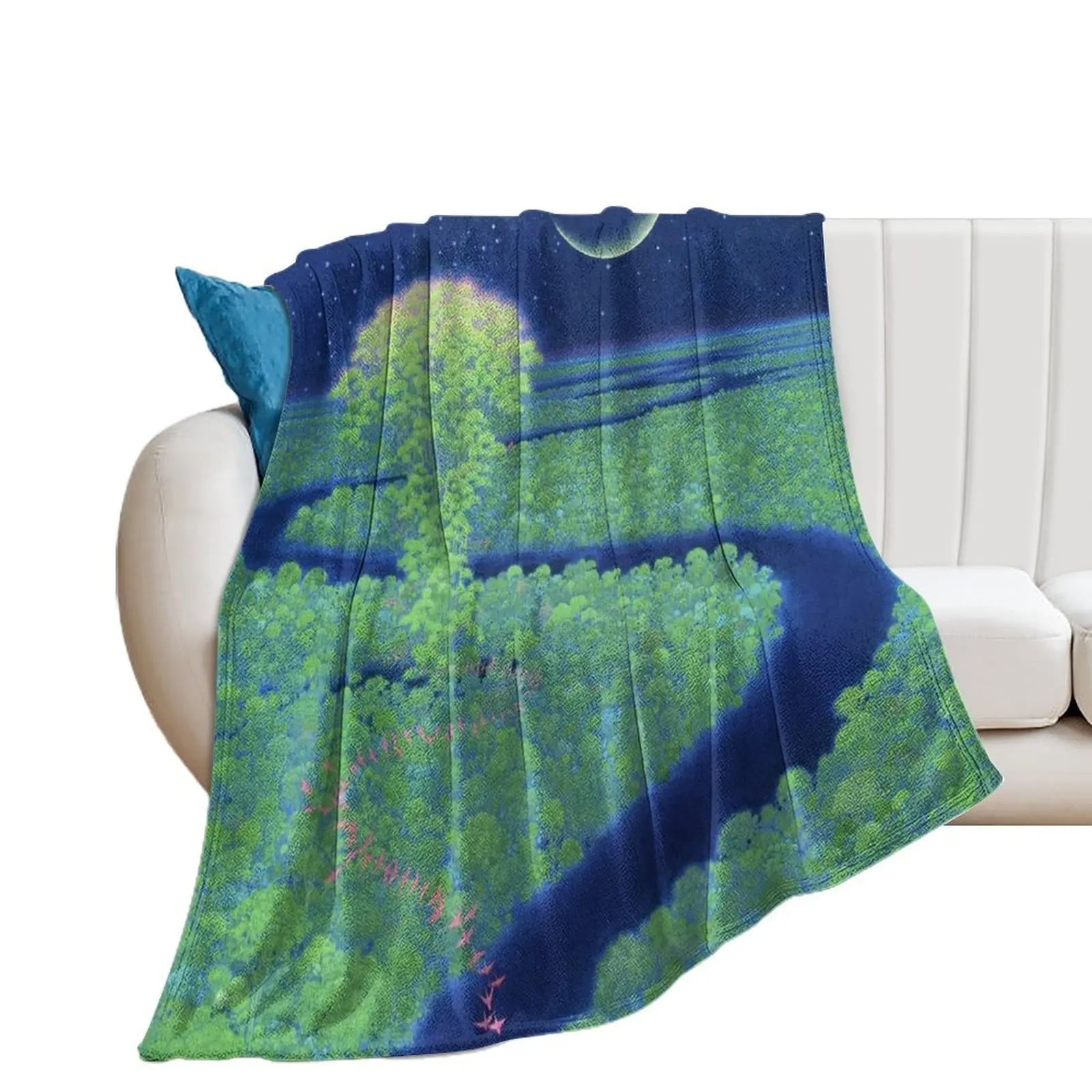 

Secret of Mana Throw Blanket Flannels Soft Beds Nap Blankets