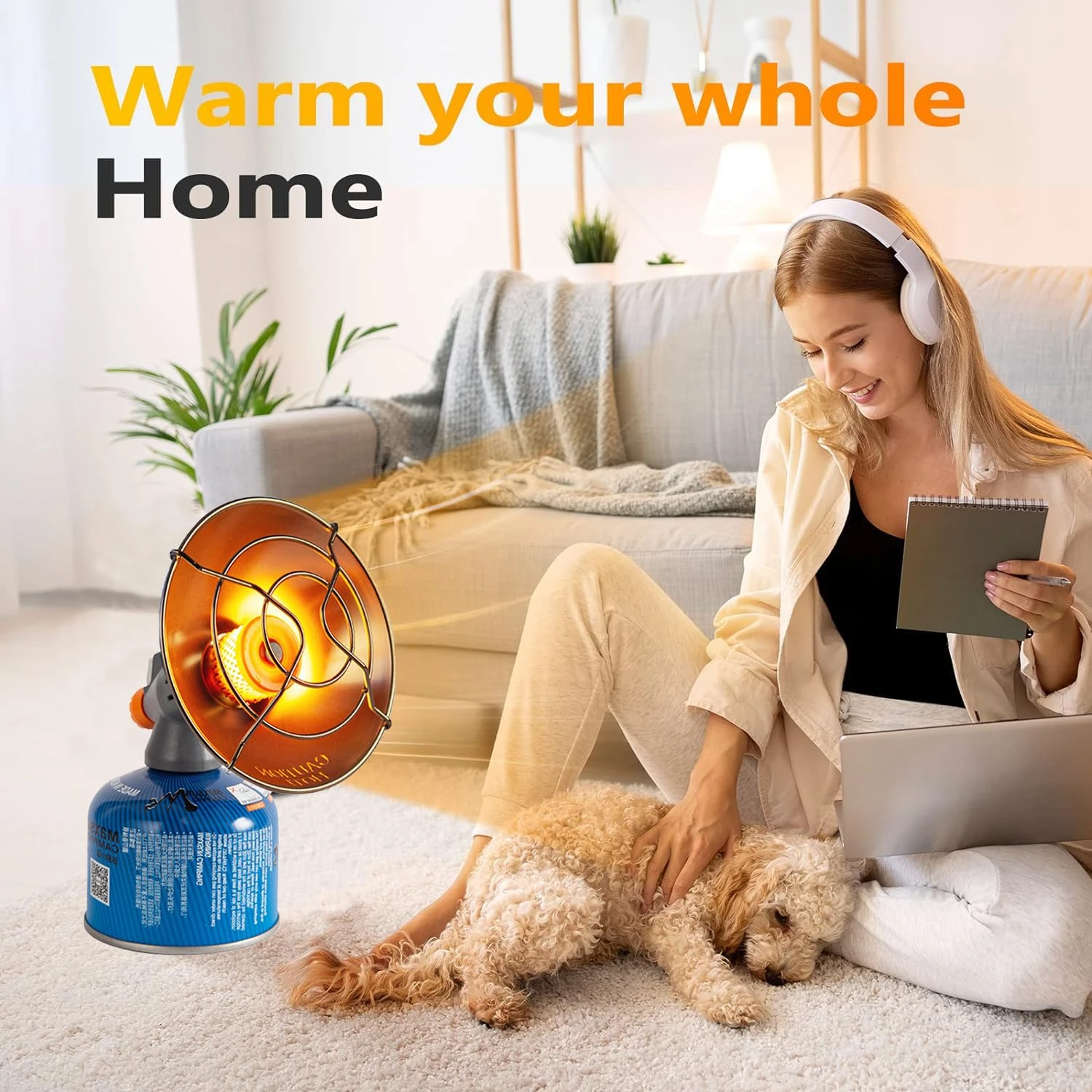  Butane Heater Electronic Ignition Fuel Conversion Suitable Small Heater Portable Car Fishing Insulation Instant Grill