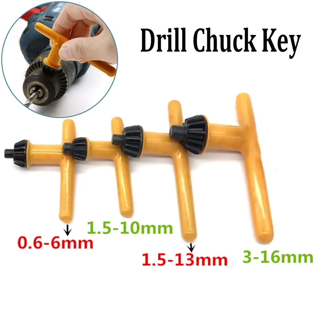 Kit de llaves de portabrocas con una gama de llaves de tamaño de 0 a 6 mm a 16 mm Se adapta perfectamente a reparaciones y proyectos en el hogar