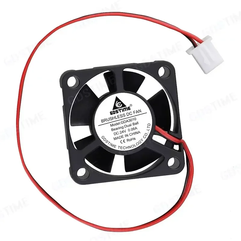 for 3010 Cooling Fan 5V 12V 24V DC Small Blower for Beauty Instrument Humidifier 3CM Mini Axial Fan