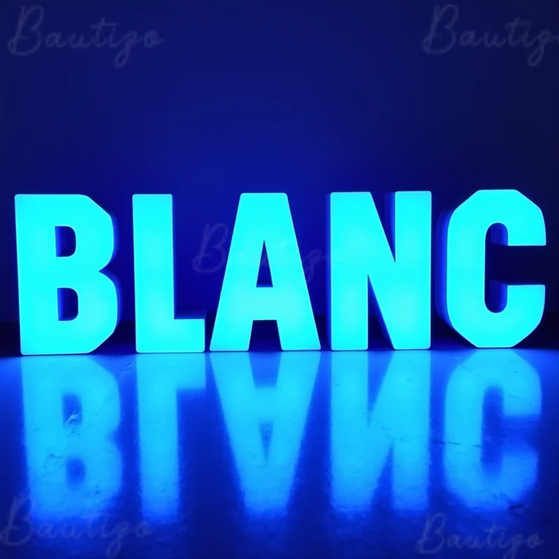 Aangepaste LED frontlit teken 3D metalen letters voor buiten zakelijke winkelpui waterdichte verlichte reclame bewegwijzering oplichten