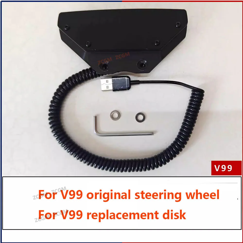 PC USB Speed Meter Light Digital LED Display Mod For PXN V10/V10 Pro/V99 Formula Steering Wheel Simracing Car Game