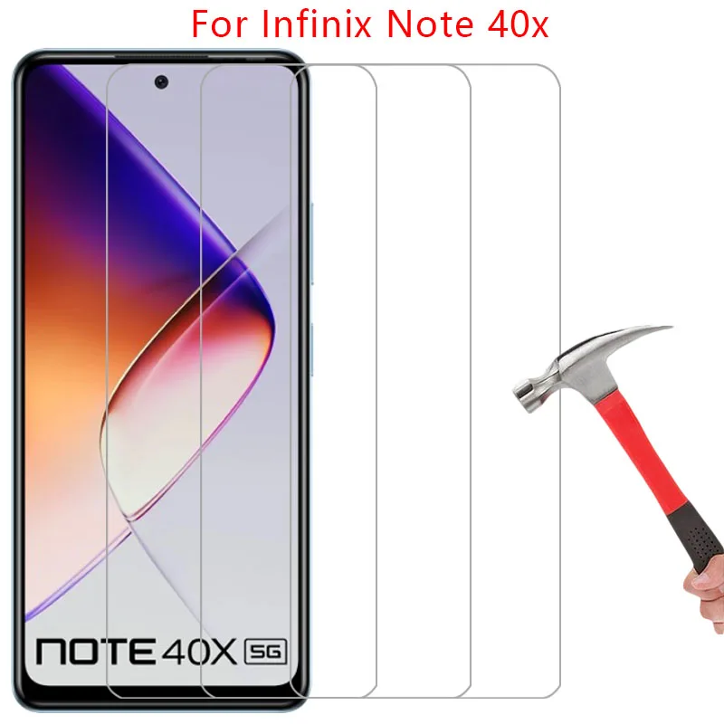 tempered glass for infinix note 40x 5g phone case on infinity note40x not 40 x x40 back cover 360 ifinix infini infinx infix