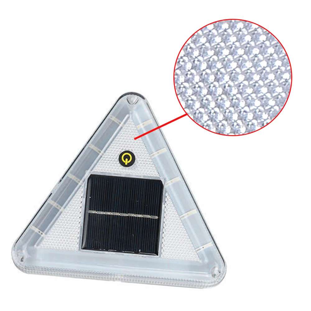 

Touch Solar LED Warning Lamp Lithium Battery Wireless Waterproof Night Anti-collision Tail Flash Strobe Light For Truck Trailer