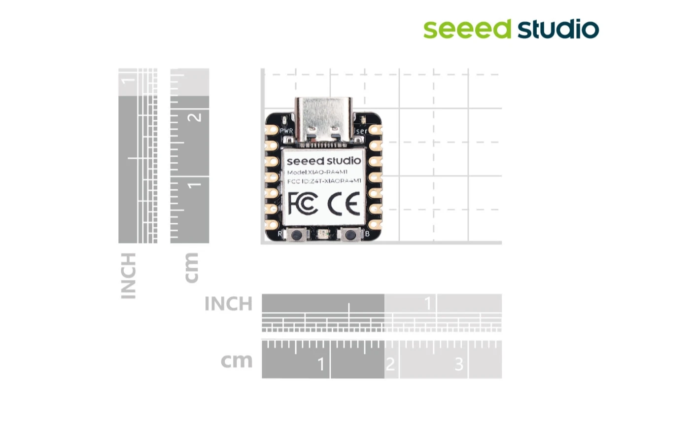 Arduino UNO XIAO RA4M1-el más pequeño devant Borad basado en Renesas RA4M1 de 32 bits, Arduino IDE Ready, 19 GPIOs, LED RGB, BUS CAN, USB 2,0