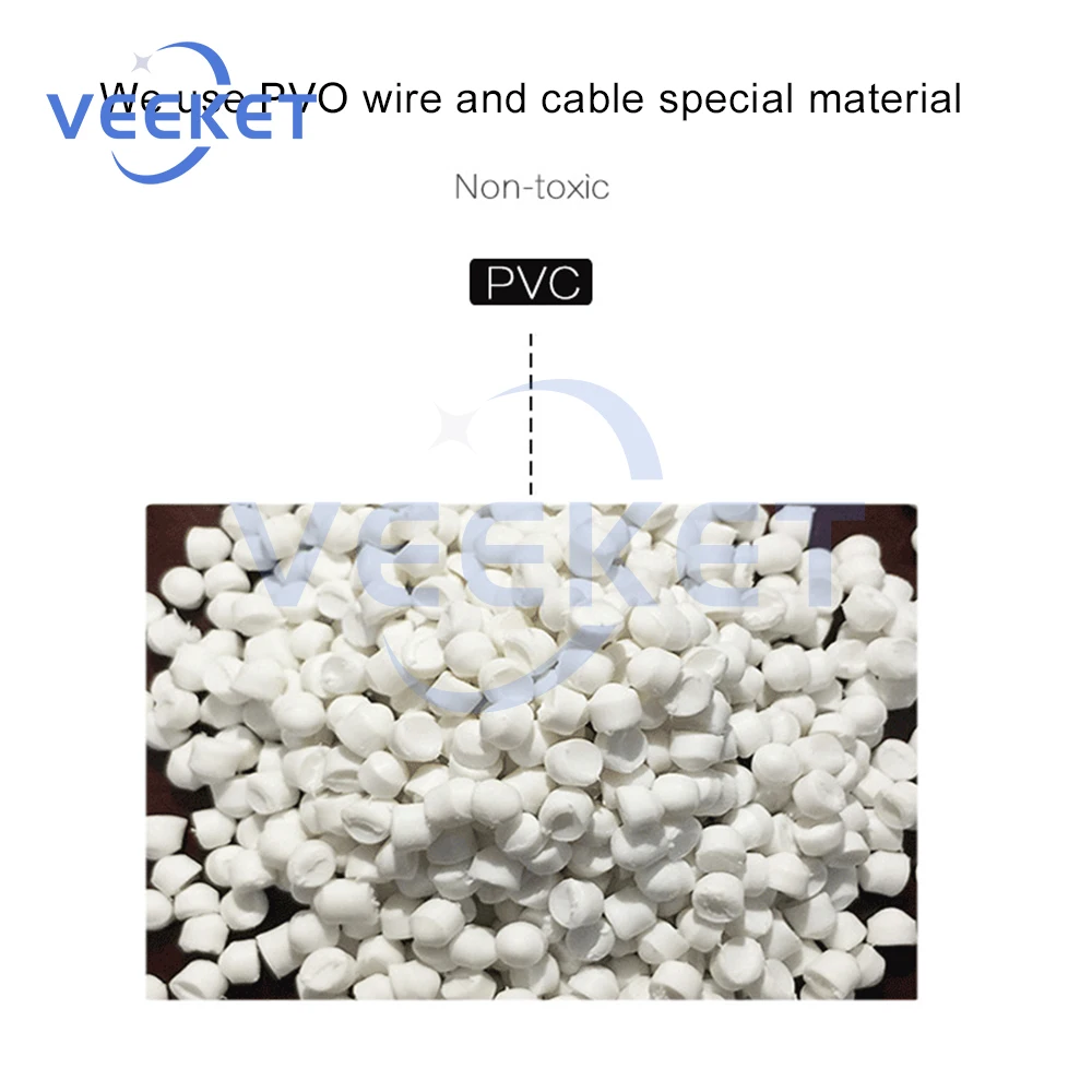 22AWG تيار مستمر 5.5X2.1 تمديد سلك كابل الطاقة 0.5 متر/0.25 متر/1 متر/2 متر ذكر إلى ذكر موصل وصلة كابل سلك PVC أسود