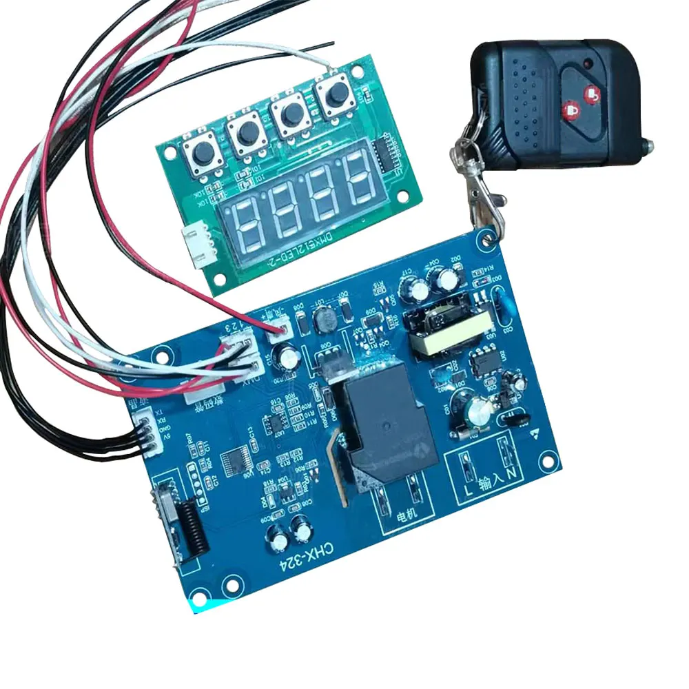 

Материнская плата двойной туманной машины с цифровым экраном, сменная плата управления для тонкой туманной машины, запасные части для дымки