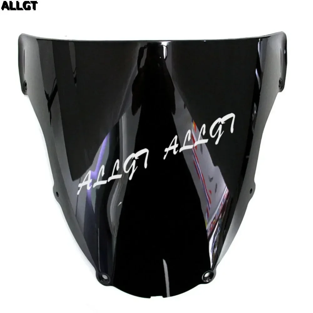 ALLGT Motorcycle Front Windshield for Kawasaki Ninja ZX6R 2003 2004