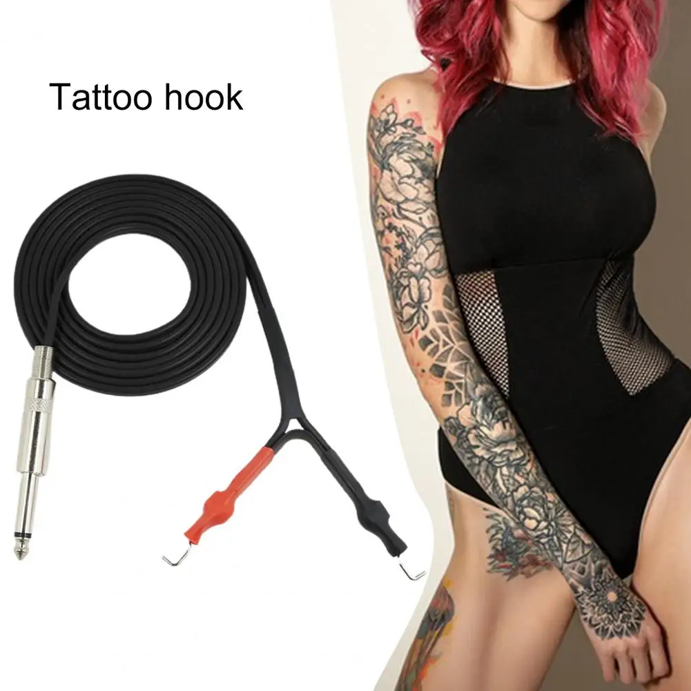 Tattoo Clip Cord  Useful Stable Current Compact Size  Permanent Makeup Painting Replaceable Tattoo Hook Line Tattoo Accessories