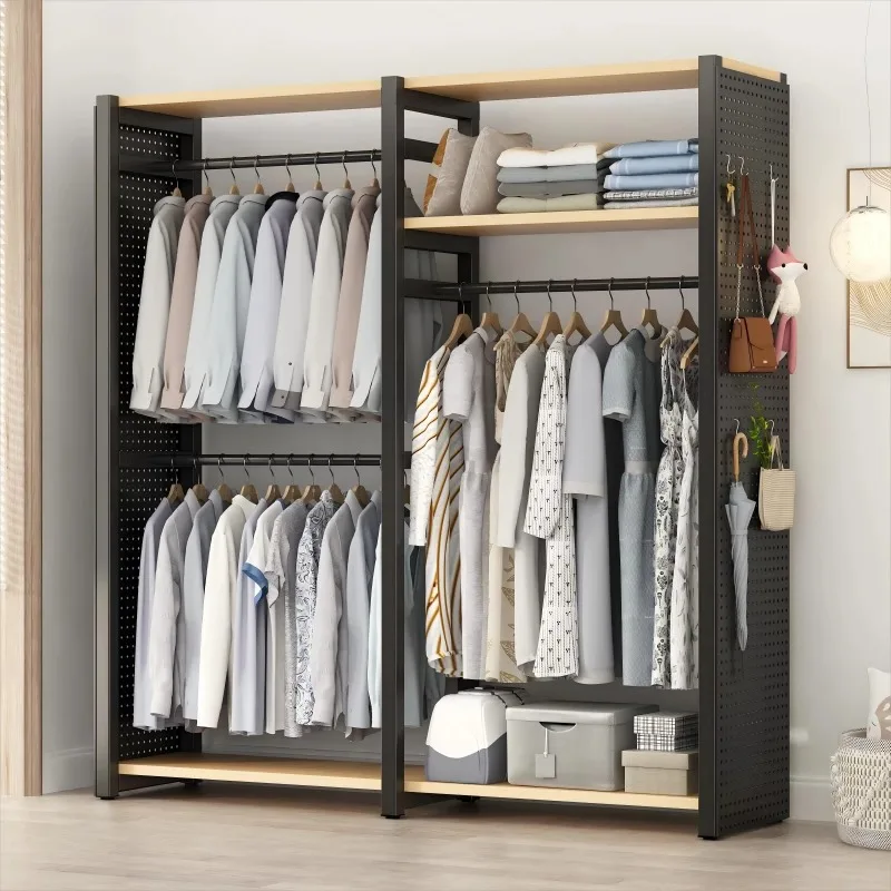 Armadio in metallo, camera da letto, casa, noleggio, semplice, assemblato