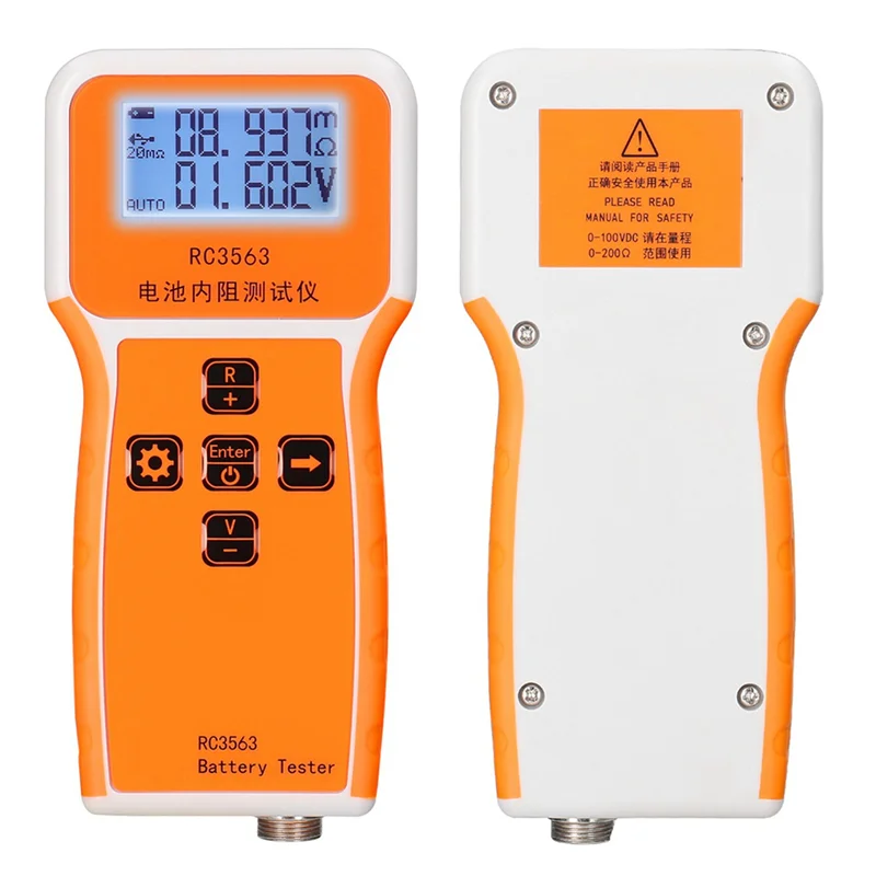 

A88E-3X RC3563 Battery Voltage Internal Resistance Tester Trithium Lithium Iron Phosphate 18650 Battery Tester,Tester Probe