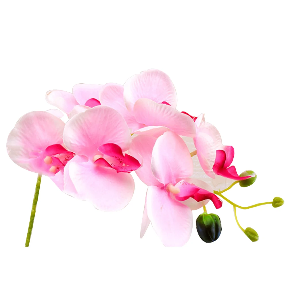 

Artificial Flower Fake Bouquet Silk Flowers Phalaenopsis Orchid Orchids Decorative