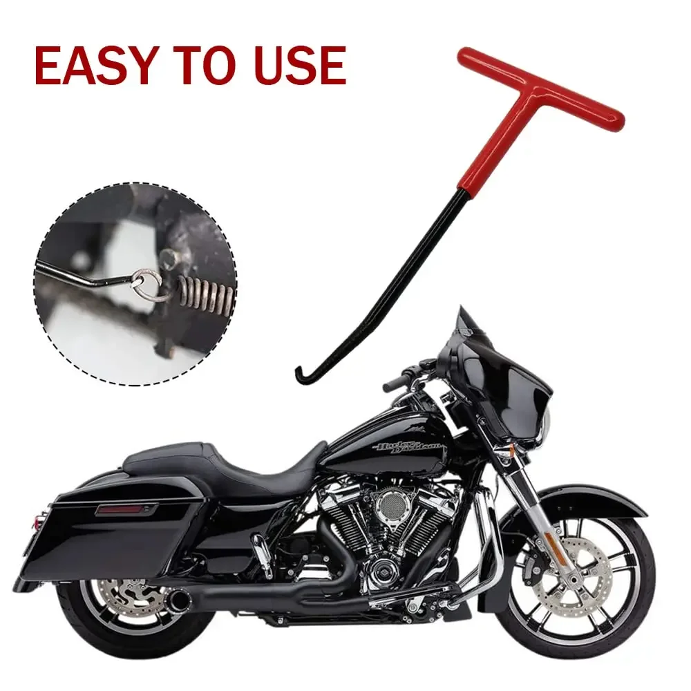 

1-5 PCS Motorcycle Exhaust Spring Hook T-shaped Exhaust Pipe Spring Pull Rod Installation Motorcycle Exhaust Spring Disassembly
