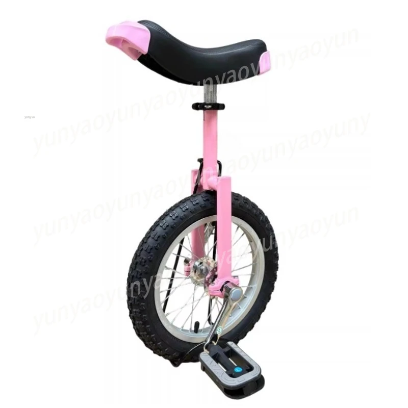 

20 Inch Unicycle for Teens & Adults， All-Terrain Design for Freestyle， Commute & Skill Practice， Adjustable Seat