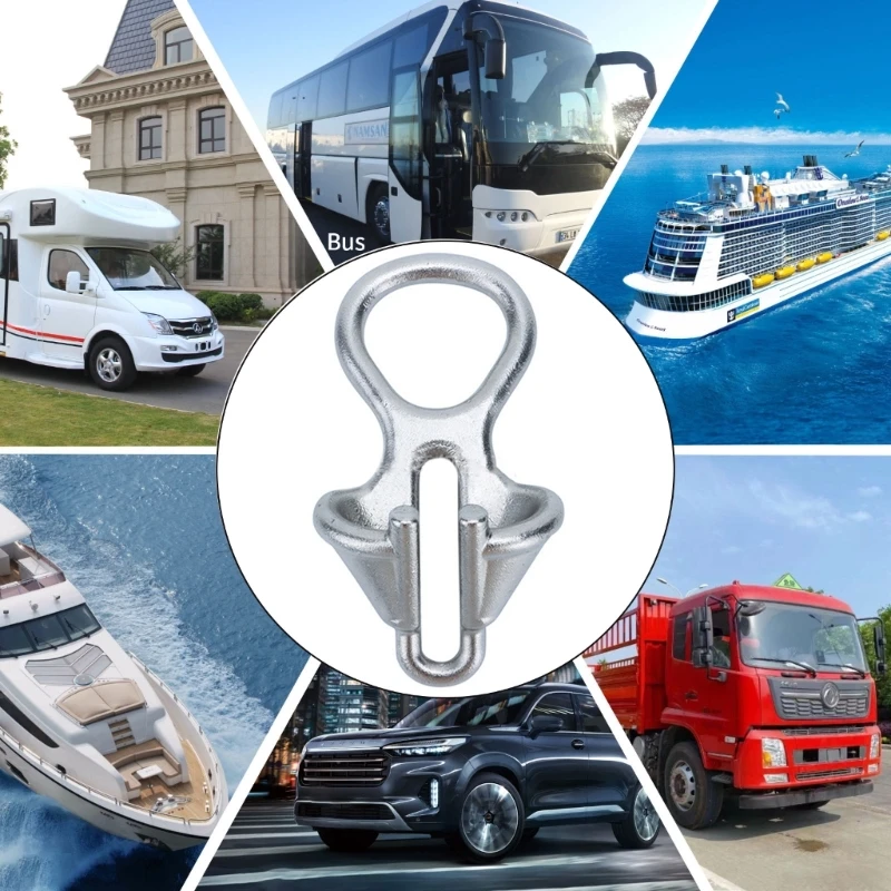 Dispositivo de amarre de cuerda de bloqueo de cadena de anclajes para cuerda o anclajes de cadena de 6-8mm/8-10mm Hardware de tapón de cadena accesorio marino