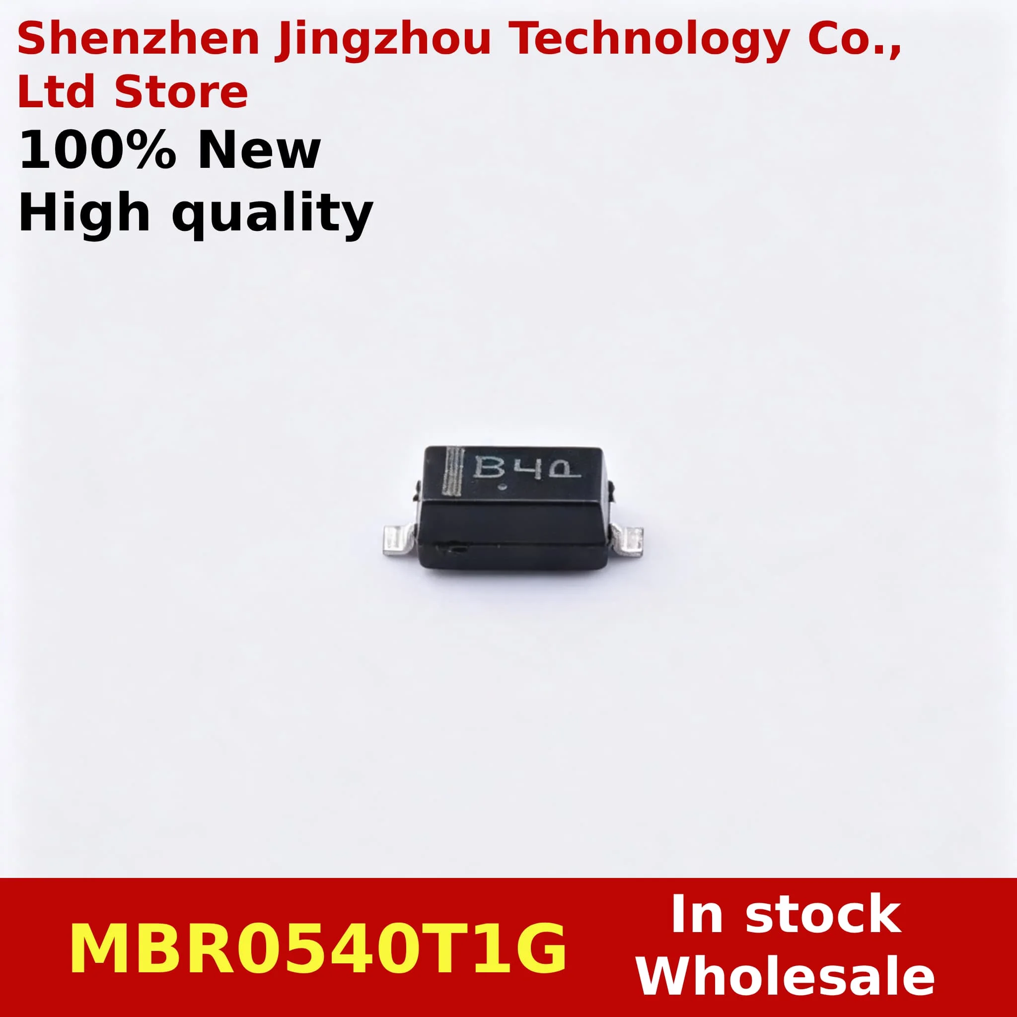 (150/1500PCS) MBR0540 MBR0540W B4 MBR0540T1G SOD-123 1206 SMD Schottky Diode Chip In Stock