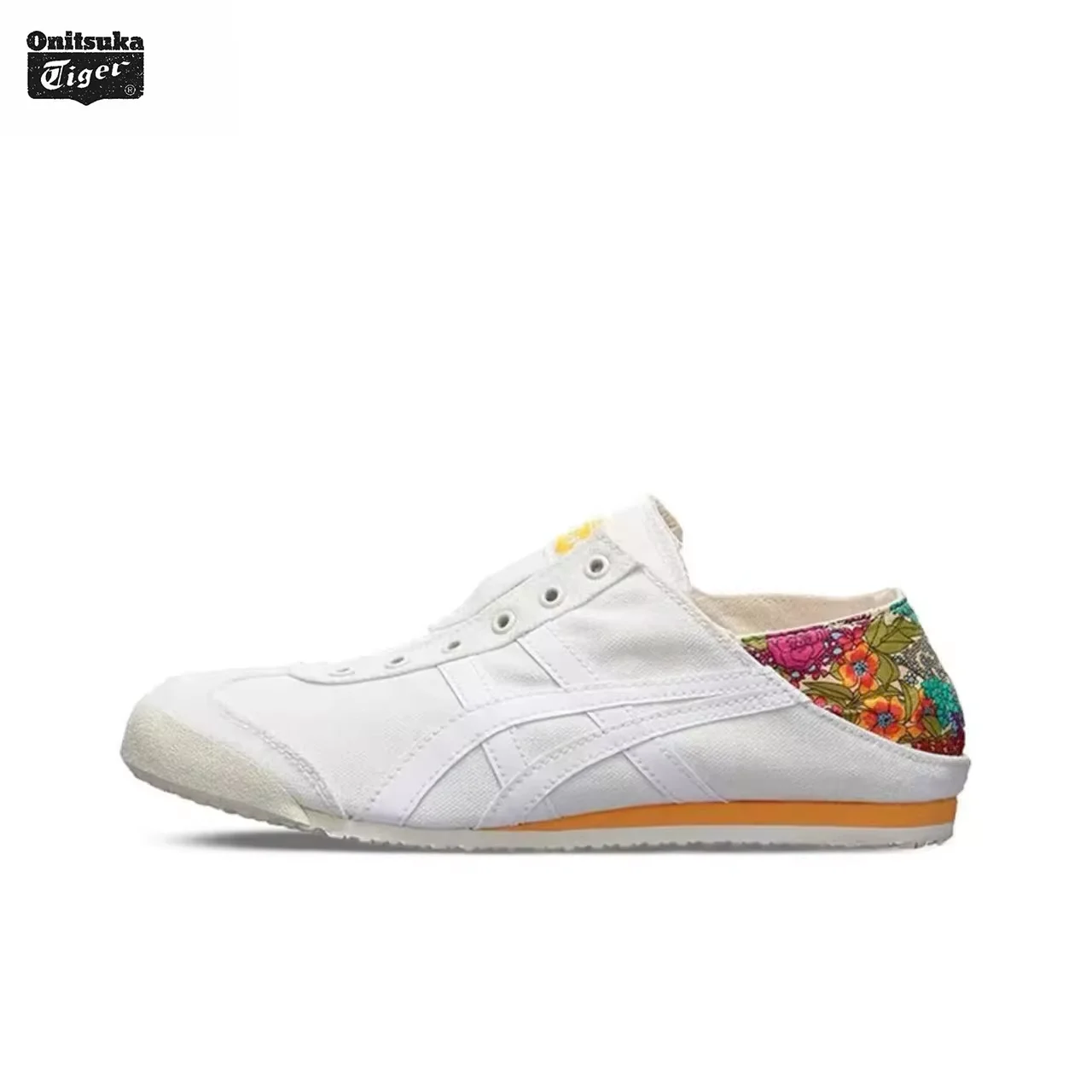 Asics Onitsuka Tiger MEXICO 66, мужские и женские кроссовки, легкие кроссовки белого и желтого цвета