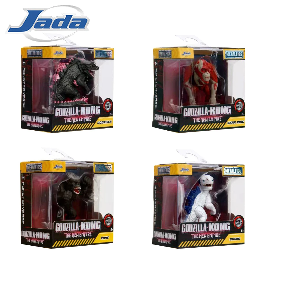 

Genuine JADA Godzilla vs. Kong 2 Movie Peripheral Alloy Figure Sturdy and Vivid Style Desktop Ornament Boys' Birthday Fun Gifts